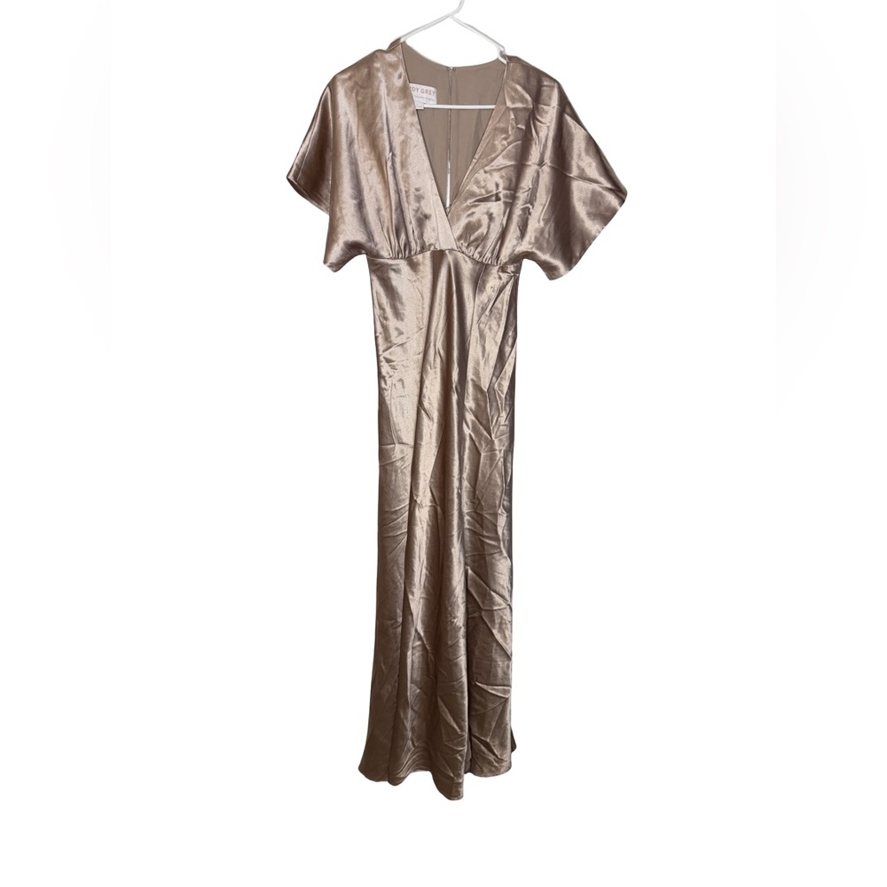 ✨ Birdy Grey Shyla Maxi Dress Bridesmaid Flutter Sleeve Size S ✨